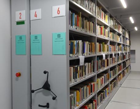 Stockage provisoire de collections du Campus Condorcet